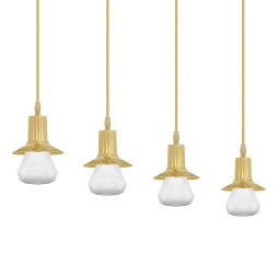 Подвесной светильник FEDE Lighting Milano IV Glass FFD1077SOB