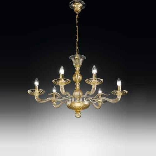 Люстра Vetri Lamp 1171/6 Oro 24 Kt.