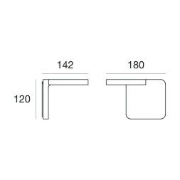 Настенный светильник Linea Light Quad 7750