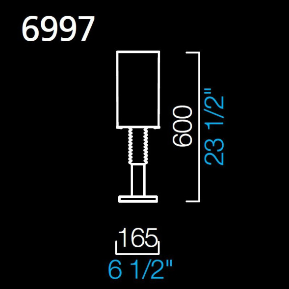 Настольная лампа Barovier&amp;Toso My Marylin 6997/BC