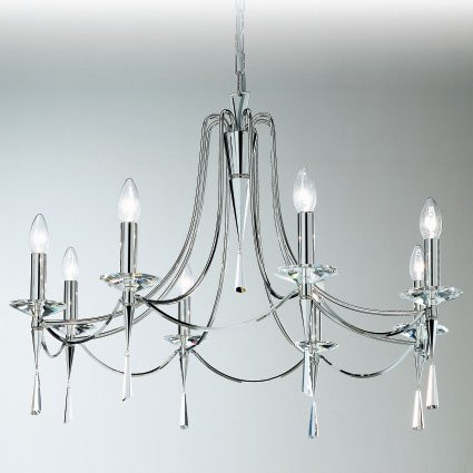 Люстра Prearo Princess PRINCESS/8/CR/SP