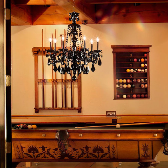 Люстра Schonbek Hamilton 5737-55HC BK