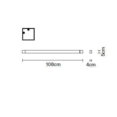 Настенно-потолочный светильник Fabbian Pivot F39 G03 21