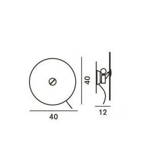 Настенный светильник Foscarini Orbital 0430053