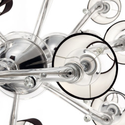 Люстра Barovier&amp;Toso Torpedo Nevada 7141/12/CC/BB