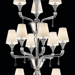 Люстра Barovier&amp;Toso Torpedo Nevada 7141/12/CC/BB