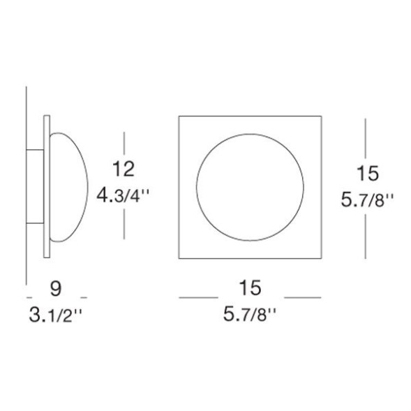 Настенно-потолочный светильник Leucos MINIGIO P-PL 0002469