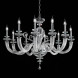 Люстра Euroluce Atalia L10 silver Clear
