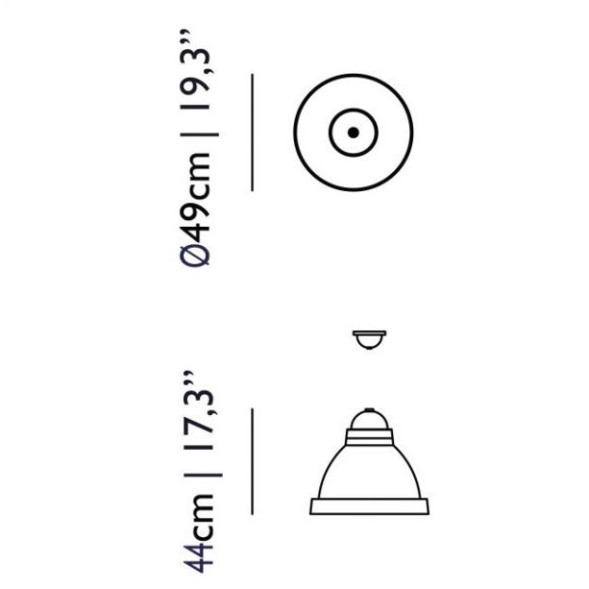Подвесной светильник MOOOI Salago medium MOLSAL-M--H