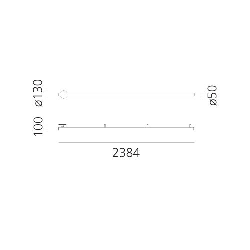 Потолочный светильник Artemide Alphabet 1427000A