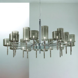 Люстры Axo Light Spillray SP SPIL 20 Grigio SPSPIL20GRCR12V