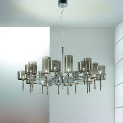 Люстры Axo Light Spillray SP SPIL 20 Grigio SPSPIL20GRCR12V
