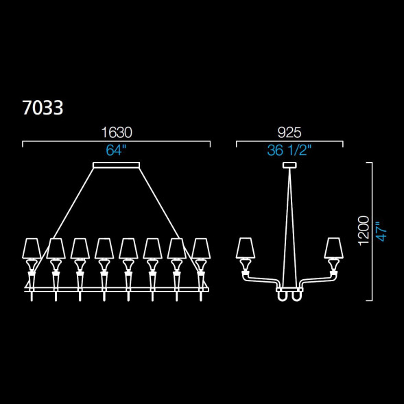 Люстра Barovier&amp;Toso Domo Nevada 7033/IC/NN