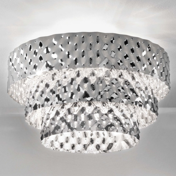 Потолочный светильник IDL Capitonne 486/8PF steel