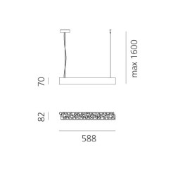 Подвесной светильник Artemide Calipso 2013010A