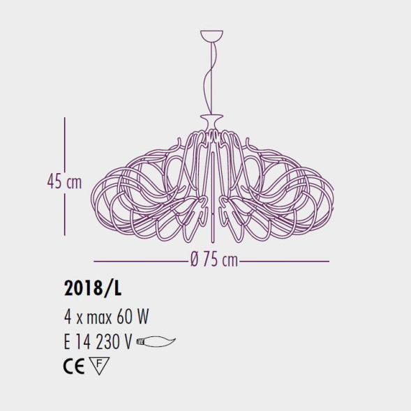 Подвесной светильник Bellart Essenzia 2018/L 05/V01