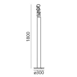 Напольный светильник Artemide Decompose' DOI4600D16