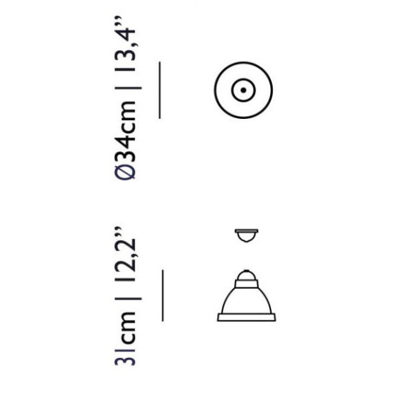 Подвесной светильник MOOOI Salago small MOLSAL-S--H