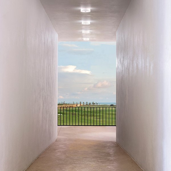 Настенно-потолочный светильник Flos Mini Button White F1491009