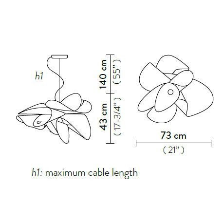 Подвесной светильник Slamp La belle etoile S PRISMA ETO78SOS4001LE000