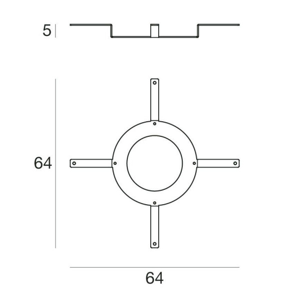 Крепежная скоба Linea Light 10015