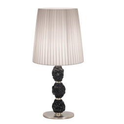 Настольная лампа IDL Charme 601/1LG steel ivory black