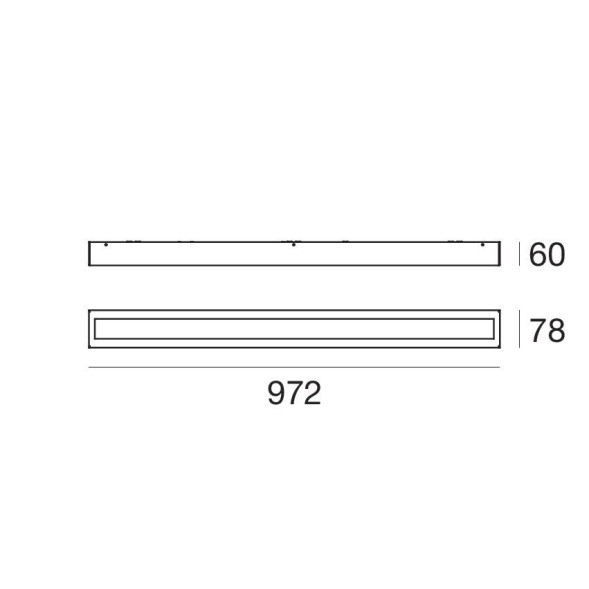 Потолочный светильник Linea Light Box 8259