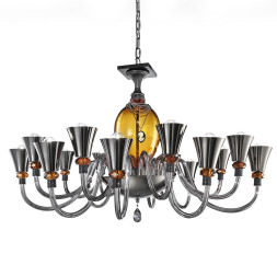 Люстра Euroluce Audrey L8+8 Topaz