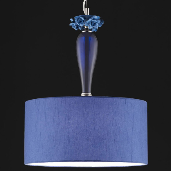 Подвесной светильник Euroluce Bora S1 Shade Nichel Blue