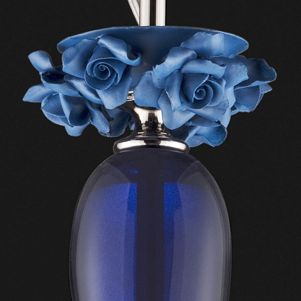 Подвесной светильник Euroluce Bora S1 Shade Nichel Blue