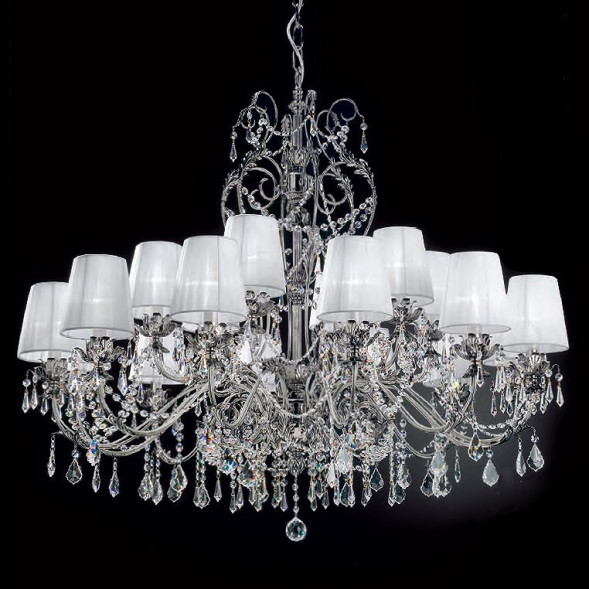 Люстра Prearo Real REAL/12+6/CP