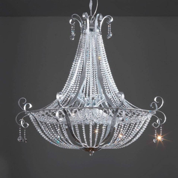 Подвесной светильник Masca Gotica 1846/20 Argento frise