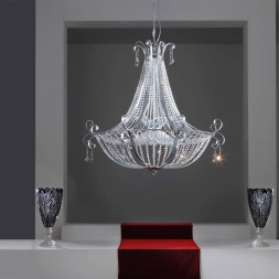 Подвесной светильник Masca Gotica 1846/20 Argento frise