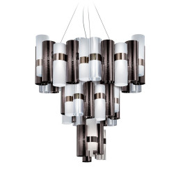 Подвесной светильник Slamp La lollo SUSPENSION XL PEWTER WHITE LAL87SOS0004PE000