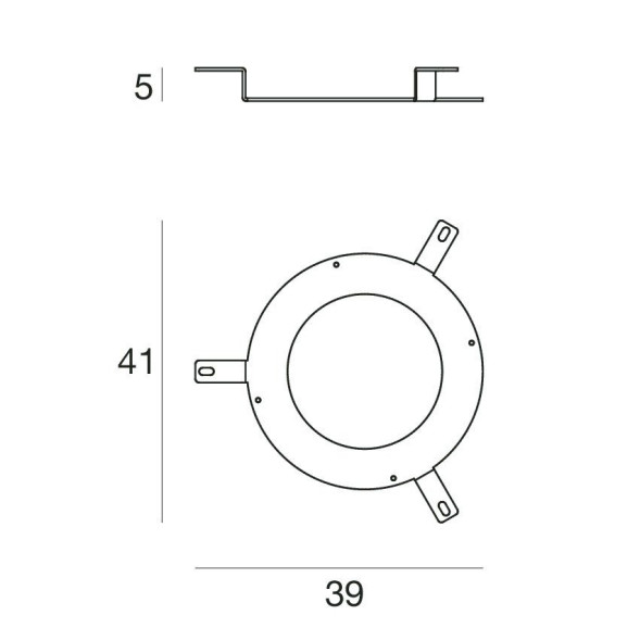 Крепежная скоба Linea Light 14020