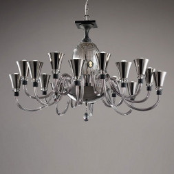 Люстра Euroluce Audrey L8+8 Fume