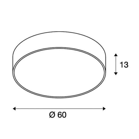 Потолочный светильник SLV Medo 135121
