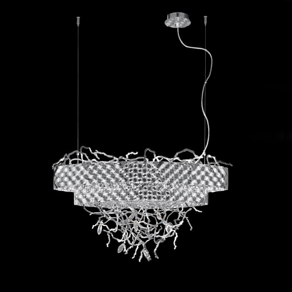 Подвесной светильник IDL Groovy 464/6 pure steel