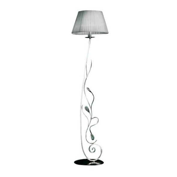 Торшер MM Lampadari Pavone 6920/LT1 V2556 With White Organza
