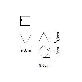 Настенный светильник Fabbian Tripla F41 D01 11