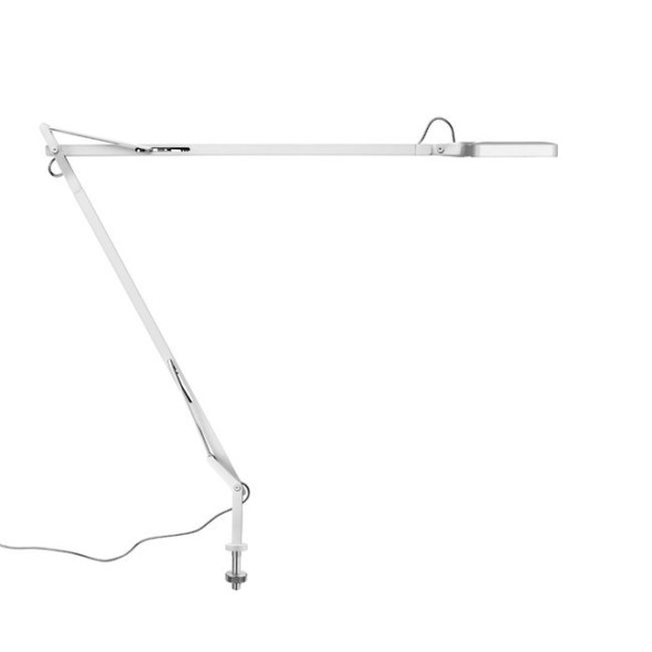 Настольная лампа Flos Kelvin LED Desk support (Visible cable) Shiny white F3308009