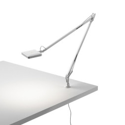 Настольная лампа Flos Kelvin LED Desk support (Visible cable) Shiny white F3308009