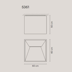Потолочный светильник Vibia Link XXL 5361 03