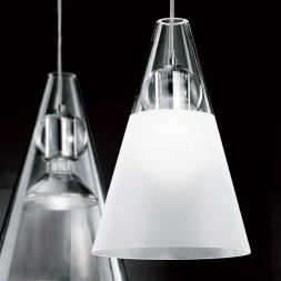 Подвесной светильник De Majo GEMMA S1 0GEMM0S-1 clear frosted+clear