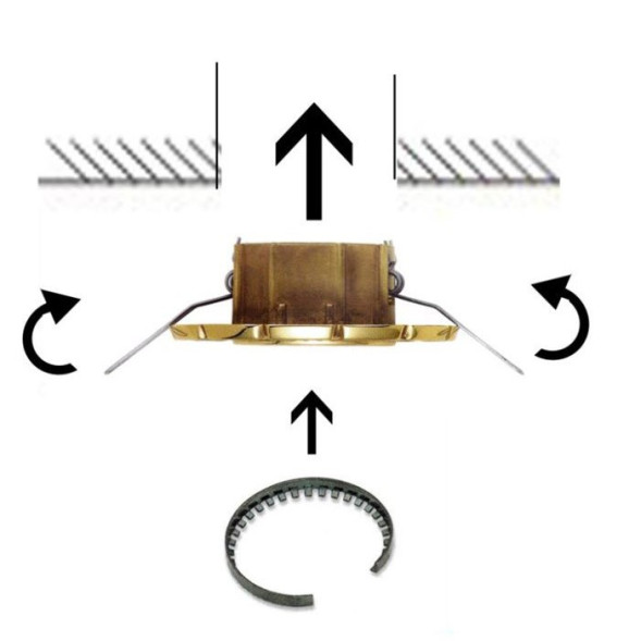 Спот (точечный светильник) IlParalume MARINA 7711 2046/LU