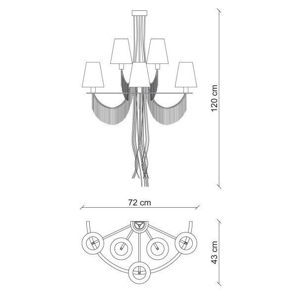 Бра Baga Bespoke Vanitosa VN02 M21 | T02 cat. A