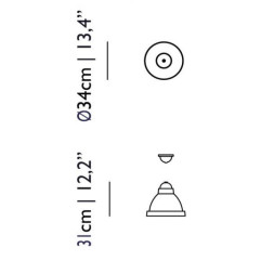 Подвесной светильник MOOOI Salago small MOLSAL-S--B