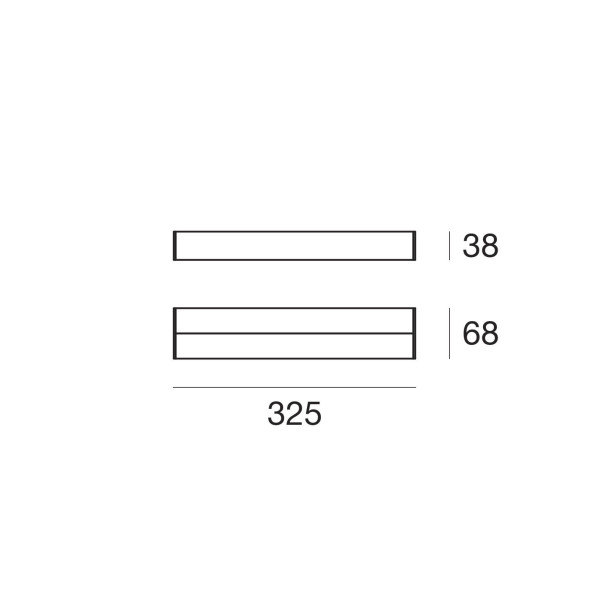 Настенный светильник Linea Light Kioo 7904