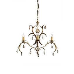 Люстра Elstead Lighting Lily LL3 ANT BRZ