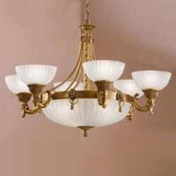 Люстра Orion Leuchten LU 1689/6+3 bronze